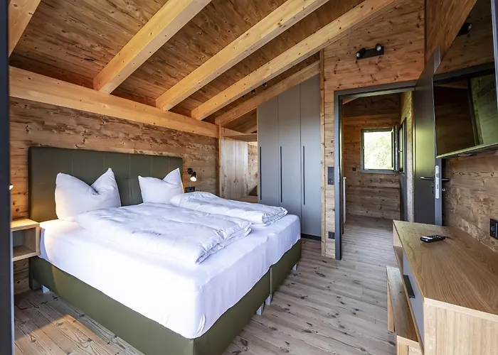 Eigener Sauna Im Vital Camp Chalet Bayerbach