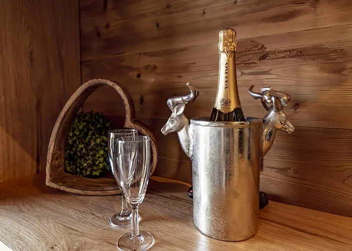 Eigener Sauna Im Vital Camp Chalet