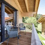 Eigener Sauna Im Vital Camp Chalet Bayerbach