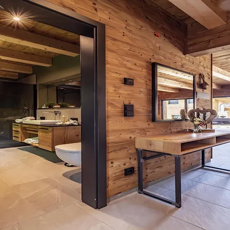 Eigener Sauna Im Vital Camp シャレー